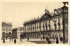 CPA Nancy Place Stanislas Hotel de Ville et Prefecture