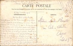 VINTAGE POSTCARD the Vosges Gerardmer To sleep of Solell On the Lake