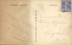 VINTAGE POSTCARD Mont Gilds Seen Way of the Capuchin