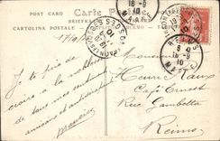 VINTAGE POSTCARD Surroundings of Schlucht the Tunnel