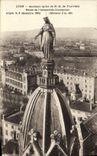 VINTAGE POSTCARD Lyon Ancienne Church of ND of Fourviere Rules of the Immaculate Conception