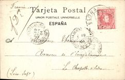 CPA Fantaisie Femme Espagne Folklore