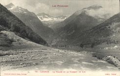 VINTAGE POSTCARD Luchon Valler And the Torrent of the Lily