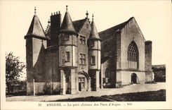 La POSTAL de la VENDIMIA encoleriza el castillo de Pelit de los duques Of Anjou