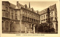 CPA Angers L'Ancien Eveche Transforme En Musee