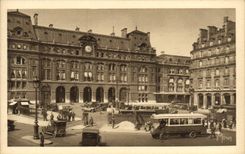 CPA Paris Les Petits Tableaux De La Gare Saint Lazare Cour de Rome
