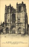 VINTAGE POSTCARD Nantes the Cathedral St Pierre