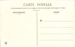 VINTAGE POSTCARD Luchon the Lake Of the Establishment