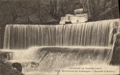 CPA Excursion En Franche Comte Environs De Besancon Source d'Arcier