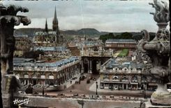 CPM Nancy La Place Stanislas Vue De l'Hotel De Ville