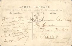 CPA Fontainbleau Cabinet Du Travail De Napoleon 1er