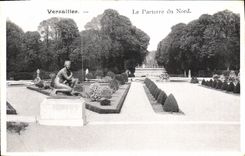 CPA Versailles Le Parterre Du Nord