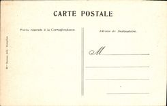 CPA Versailles Le Parterre Du Nord