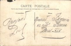 VINTAGE POSTCARD St Die Barracks Kellermann Militaria