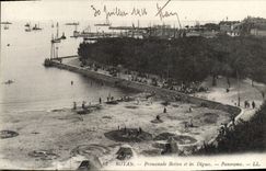 CPA Royan Promenade Botton Et Les Digues Panorama