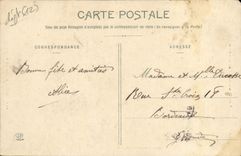 VINTAGE POSTCARD the Pyrenees Ariegeoises Folklore Costume