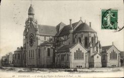 CPA Epernay L'Abside De l'Eglise St Pierre Et S Paul