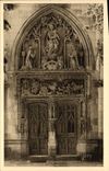 El castillo suave de Francia Loire ch4ateau de la POSTAL de la VENDIMIA de la cámara acorazada Huberto de Amboise Porte Saint expulsa