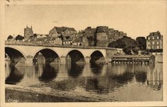 CPA Angers Les Bords De La Maine Et Le Chateau