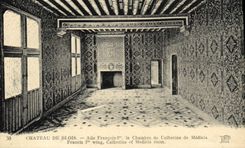CPA Chateau De Blois Alle Francois 1er La Chambre De Catherine De Medicis