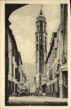 VINTAGE POSTCARD the Pyrenees Bagneres De Bigorre the Tower Of the Jacobins