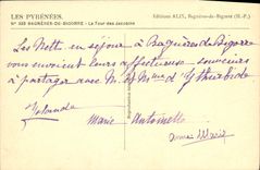 CPA Les Pyrenees Bagneres De Bigorre La Tour Des Jacobins