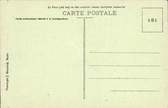 POSTAL NR D de la VENDIMIA de Marillais interior de la cámara acorazada