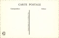 VINTAGE POSTCARD Blois Hotel of Alluye