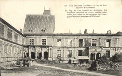 VINTAGE POSTCARD Epesses Puy Of the Insane Castle Renaissance