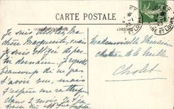 CPA Cholet Vue Prise Au Mail