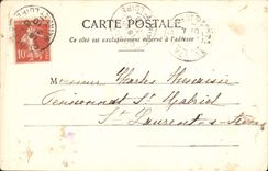 CPA Beaupreau Entree Du Chateau