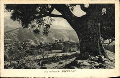VINTAGE POSTCARD Around Michelet