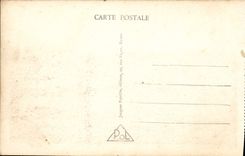 VINTAGE POSTCARD Cimetere And War memorial Of Regiments Of Infantry By the Care Of the Doncceur Abbot On Prolongemen Souvain