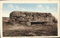 CPA Les Monts De Champagne Le Cornillet Blockhaus Sur Le Versant Du Sud Militaria