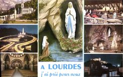 CPM A Lourdes Ai Prie Pour Vous