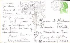 CPM A Lourdes Ai Prie Pour Vous