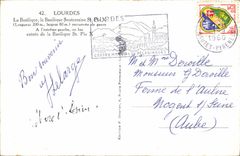 CPM Lourdes La Basilique La Basilique Souterraine