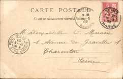 CPA Sous La Charmille