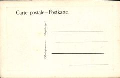 VINTAGE POSTCARD the Re-entry Of the Herd