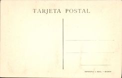 VINTAGE POSTCARD Greco San Basilio Museo of Prado