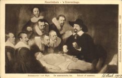 VINTAGE POSTCARD Mauritshuis Gravenhage Rembrant Van Rijn