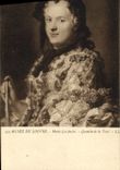 VINTAGE POSTCARD Museum Of Louvre Marie Leczinska Quentin of the Tower