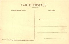 VINTAGE POSTCARD Museum Of Grenoble Fragonard Head of old man