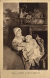 VINTAGE POSTCARD Van Dyck Children Of Charles 1st of England Paris