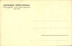 VINTAGE POSTCARD Royal Galleries Of Tables Cassel Avan Dyck Leb Leerse with woman and child