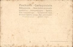 VINTAGE POSTCARD Lucas Van Leyden Kaiser Maximilain