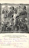 VINTAGE POSTCARD the Chair God Tapestries of Arras Resurrection of Jesus