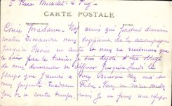 VINTAGE POSTCARD the Chair God Tapestries of Arras Resurrection of Jesus