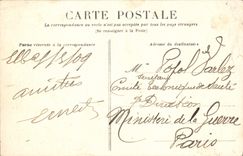 De la VENDIMIA de la POSTAL monumento de la guerra Elbeuf para la pieza de Militaria