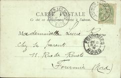 Establecimiento hidropático de Enghien de la POSTAL de la VENDIMIA les Bains